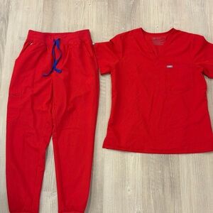 Red Nurse Set - Figs